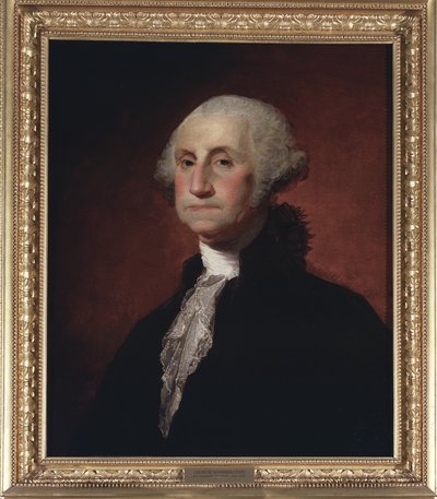 ジョージワシントン、1797年 作： Gilbert Stuart